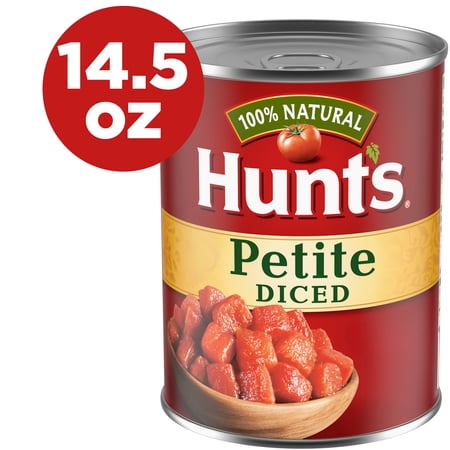 HUNTS PETITE DICED - 14.5oz