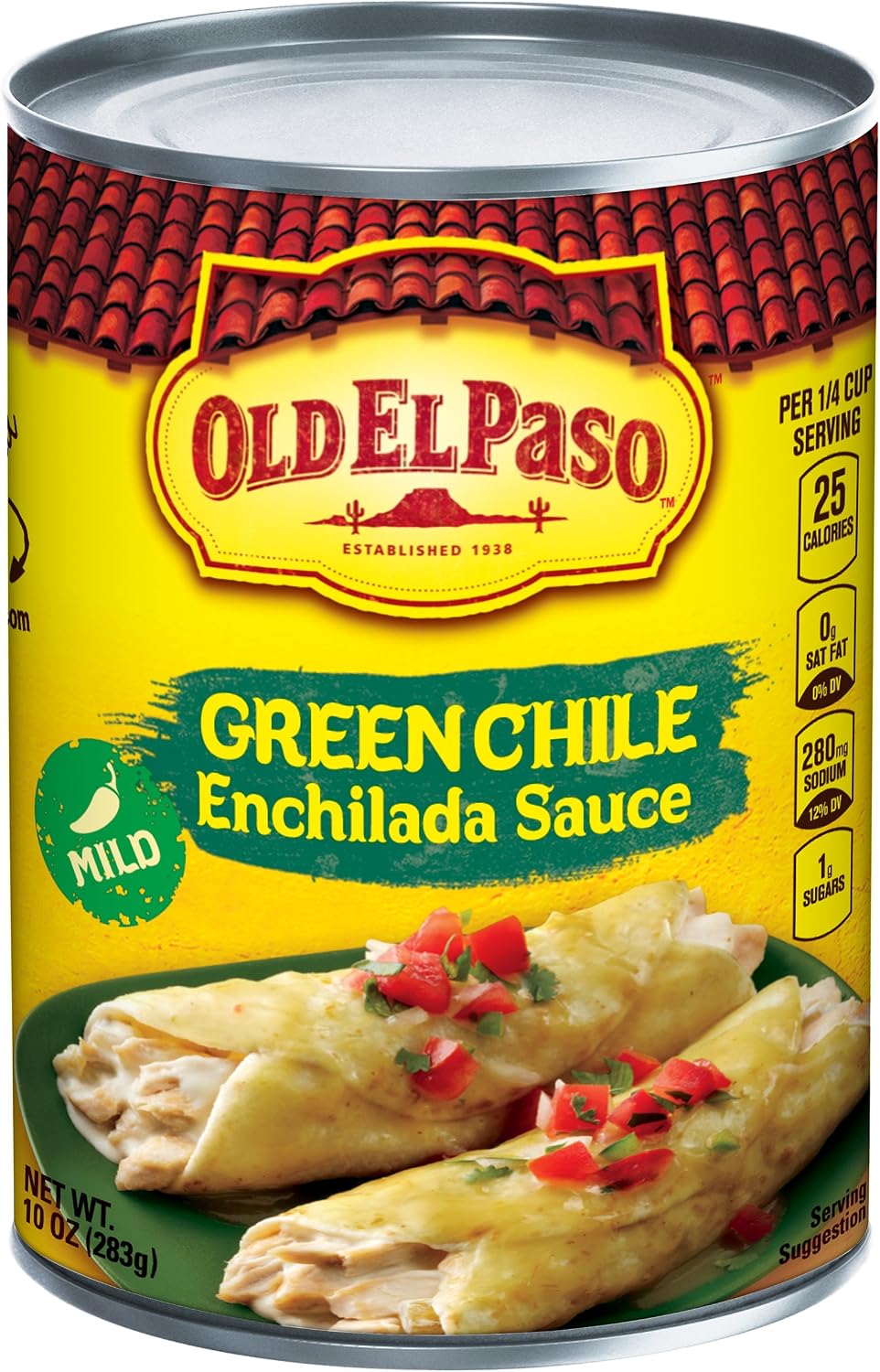 OLD EL PASO - ENCHILADA SAUCE - GREEN CHILE - 10oz