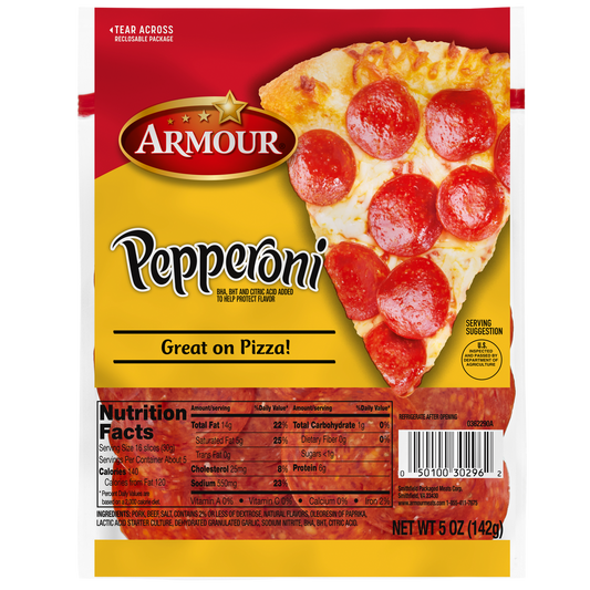 ARMOUR - PEPPERONI - BAG 5oz