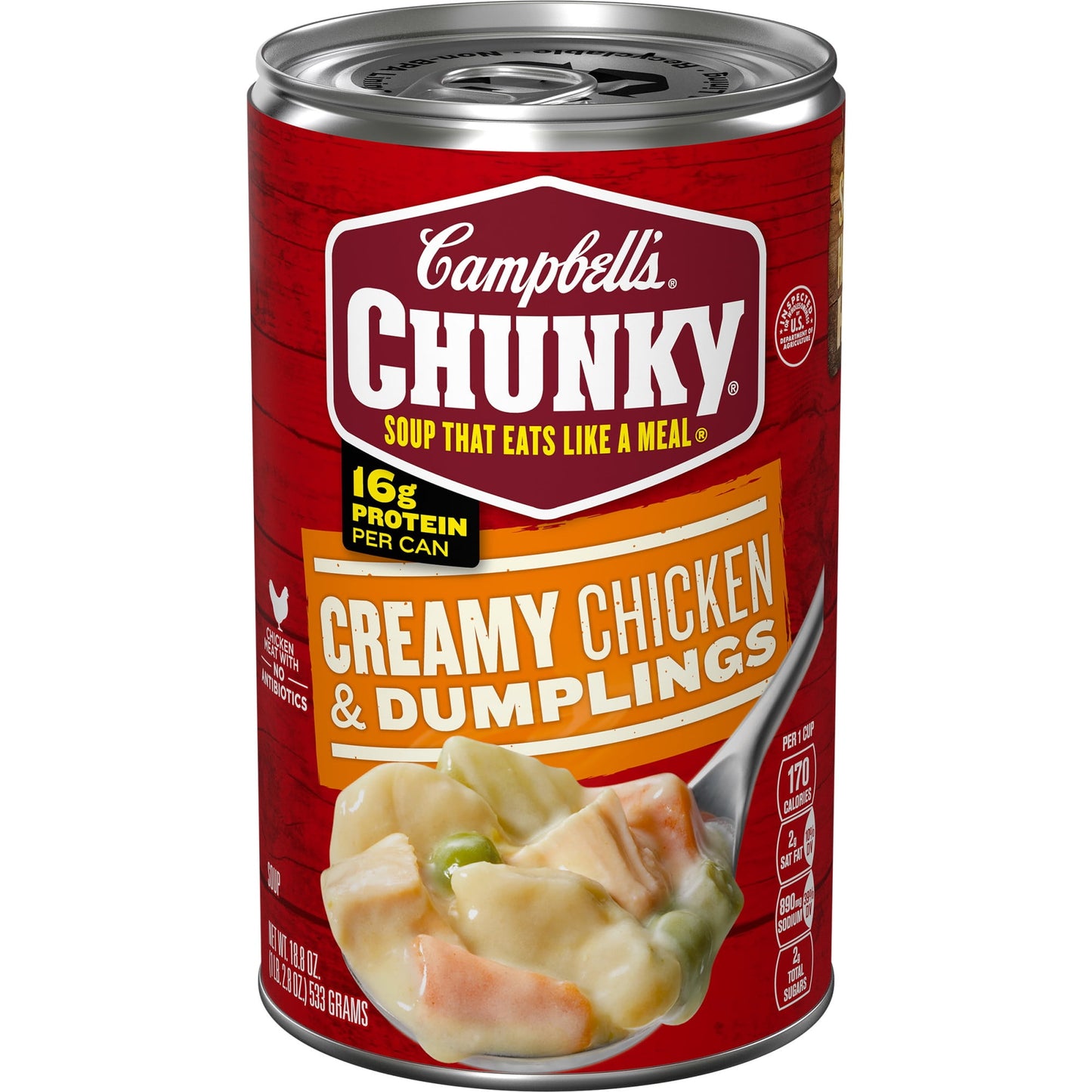 CAMPBELL'S CHUNKY - CREAMY CHICKEN & DUMPLINGS
