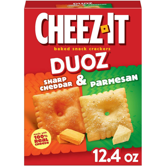 CHEEZ-IT - DUOZ CHEDDAR & PARMESAN