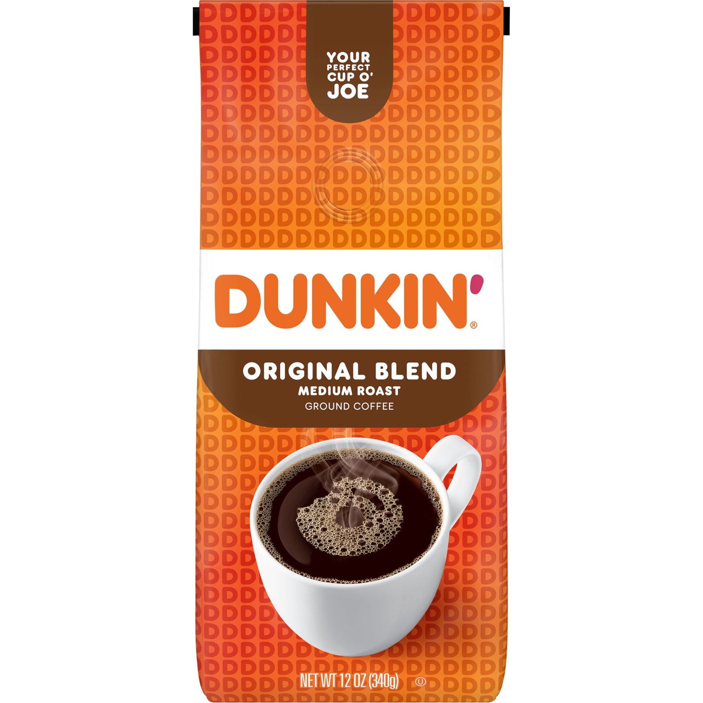 DUNKIN COFFEE - ORIGINAL BLEND GROUND - 12oz