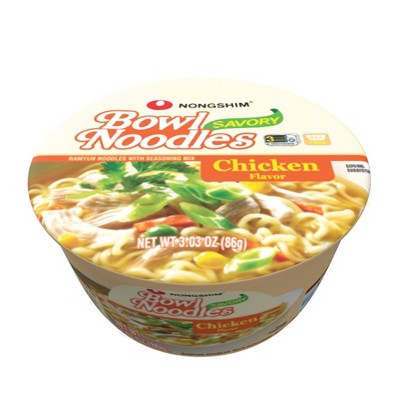 NONGSHIM - BOWL NOODLES - CHICKEN - 3.03oz