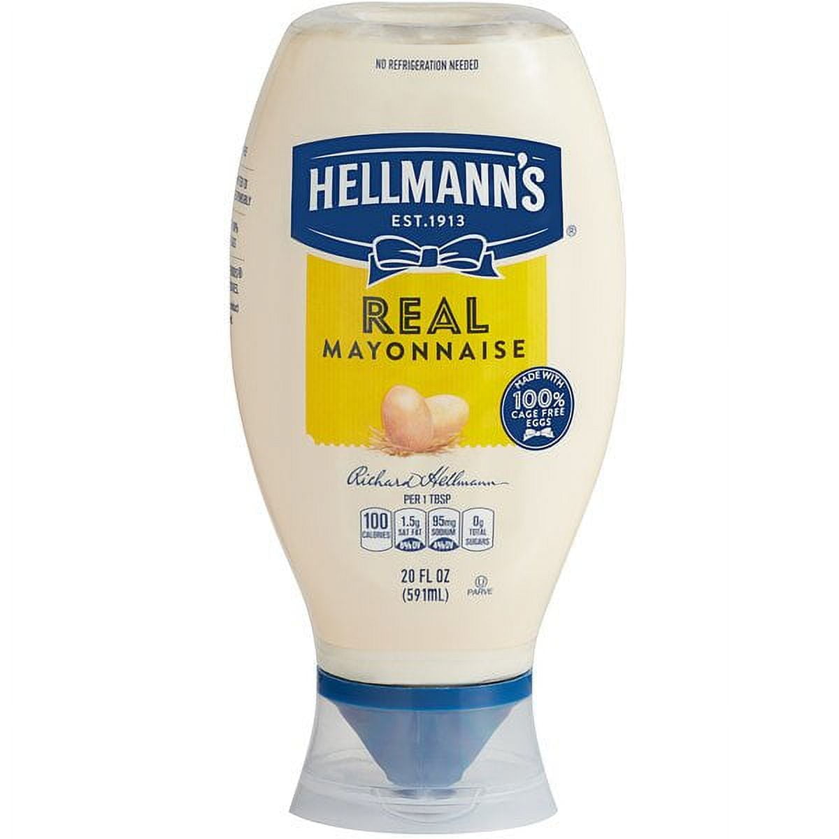 HELLMANN'S - REAL MAYONNAISE - 20oz