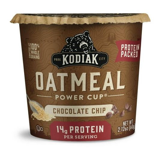 KODIAK OATMEAL - CHOCOLATE CHIP - IND CUP 2.12oz