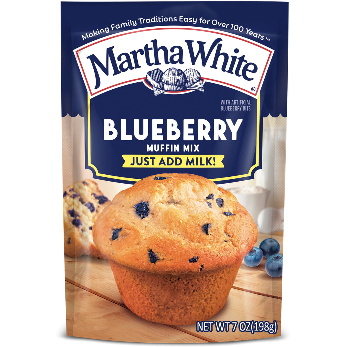 MARTHA WHITE - BLUEBERRY MUFFIN MIX - 7oz
