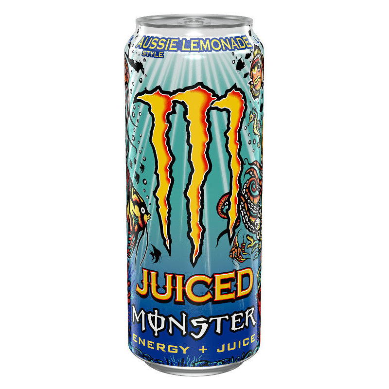 MONSTER JUICED AUSSIE LEMONADE 500ml