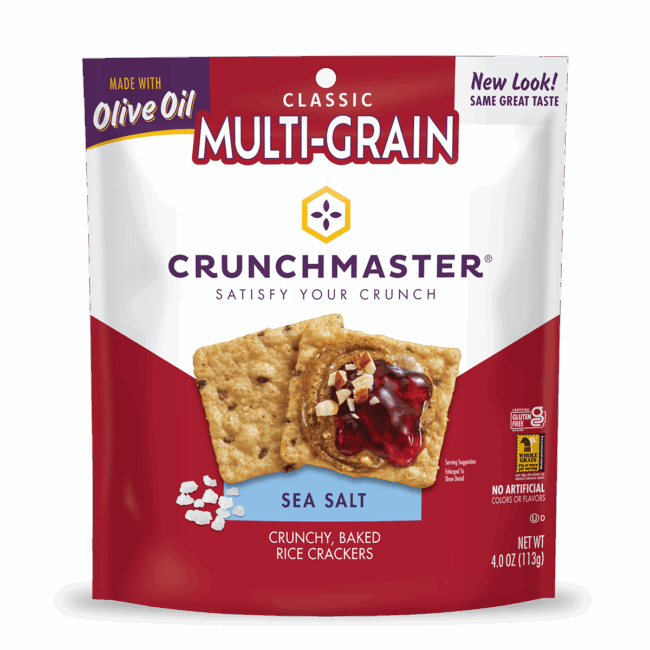 CRUNCHMASTER - MULTI-GRAIN - SEA SALT