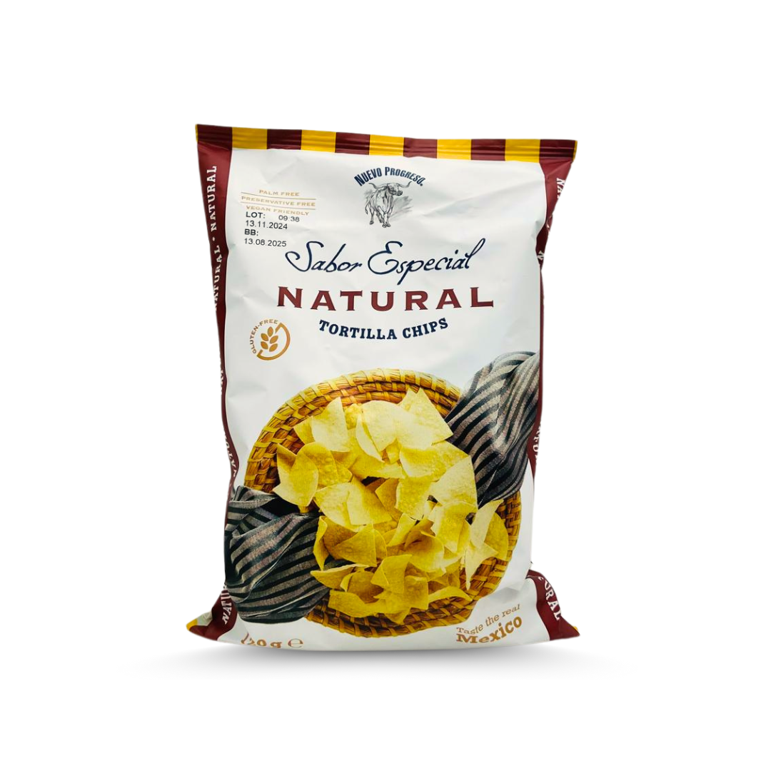 NUEVO PROGRESO - NATURAL TORTILLA CHIPS - 400G