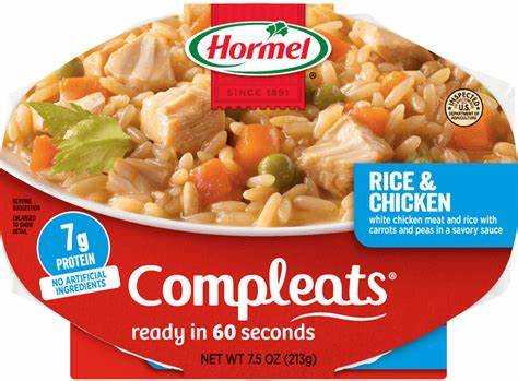 HORMEL COMPLEATS - RICE AND CHICKEN