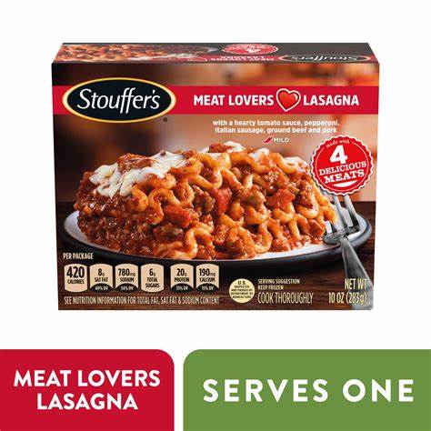 STOUFFERS - LASAGNA SINGLE