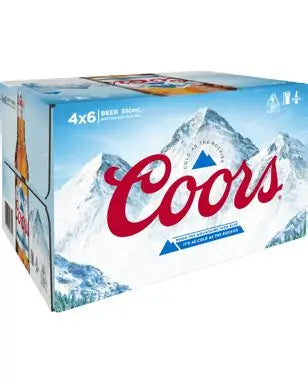 COORS LIGHT - BOTTLE 330ML - 24 CASE