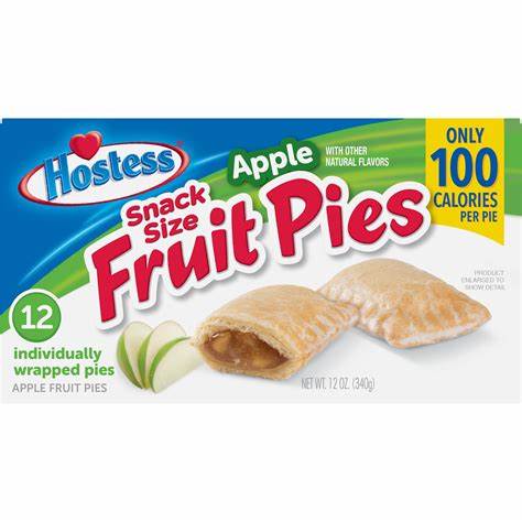 HOSTESS SNACK PIES - APPLE