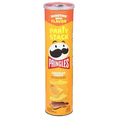 PRINGLES - CHEDDAR CHEESE - 30% MORE - 203G