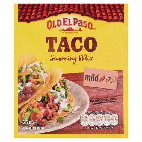 Old El Paso Taco Seasoning