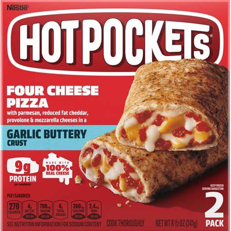HOT POCKETS - PIZZA 4 CHEESE