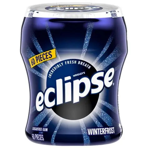 WRIGLEY'S ECLIPSE - SUGAR FREE - WINTERFROST - 60CT