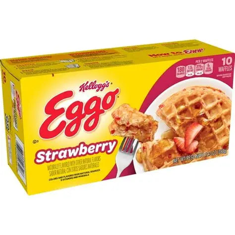 EGGO WAFFLES - STRAWBERRY