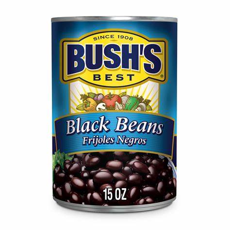 BUSH'S BEST - BLACK BEANS 15oz