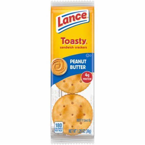 LANCE TOASTY PEANUT BUTTER