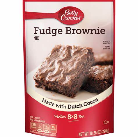 BETTY CROCKER FUDGE BROWNIE MIX