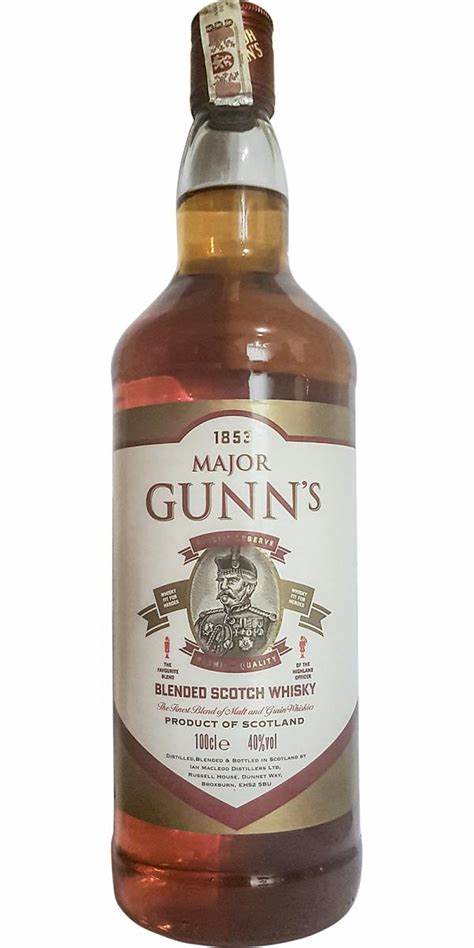 MAJOR GUNNS SCOTCH WHISKY