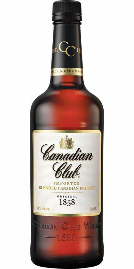 CANADIAN CLUB BLENDED WHISKEY