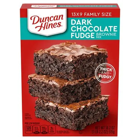 DUNCAN HINES - DARK CHOCOLATE FUDGE - 18.2oz