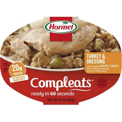 HORMEL - COMPLEATS - TURKEY & DRESSING - 10oz