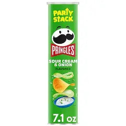PRINGLES - SOUR CREAM & ONION - 30% MORE - 203G