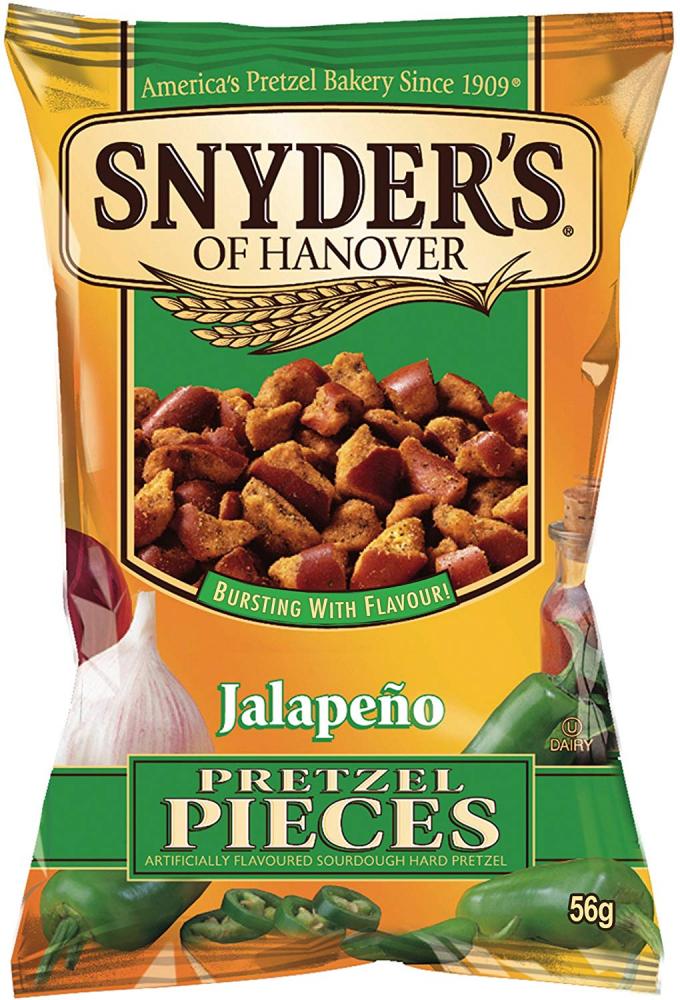 PRETZELS JALAPENO SNYDERS  #523