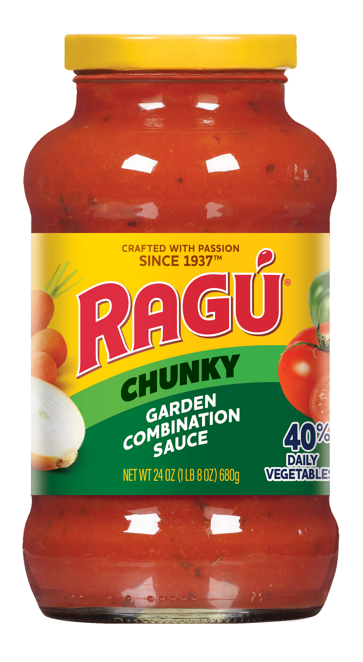 RAGU - CHUNKY - GARDEN COMBINATION SAUCE - 24oz