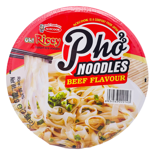 OH RICEY - PHO NOODLES - BEEF