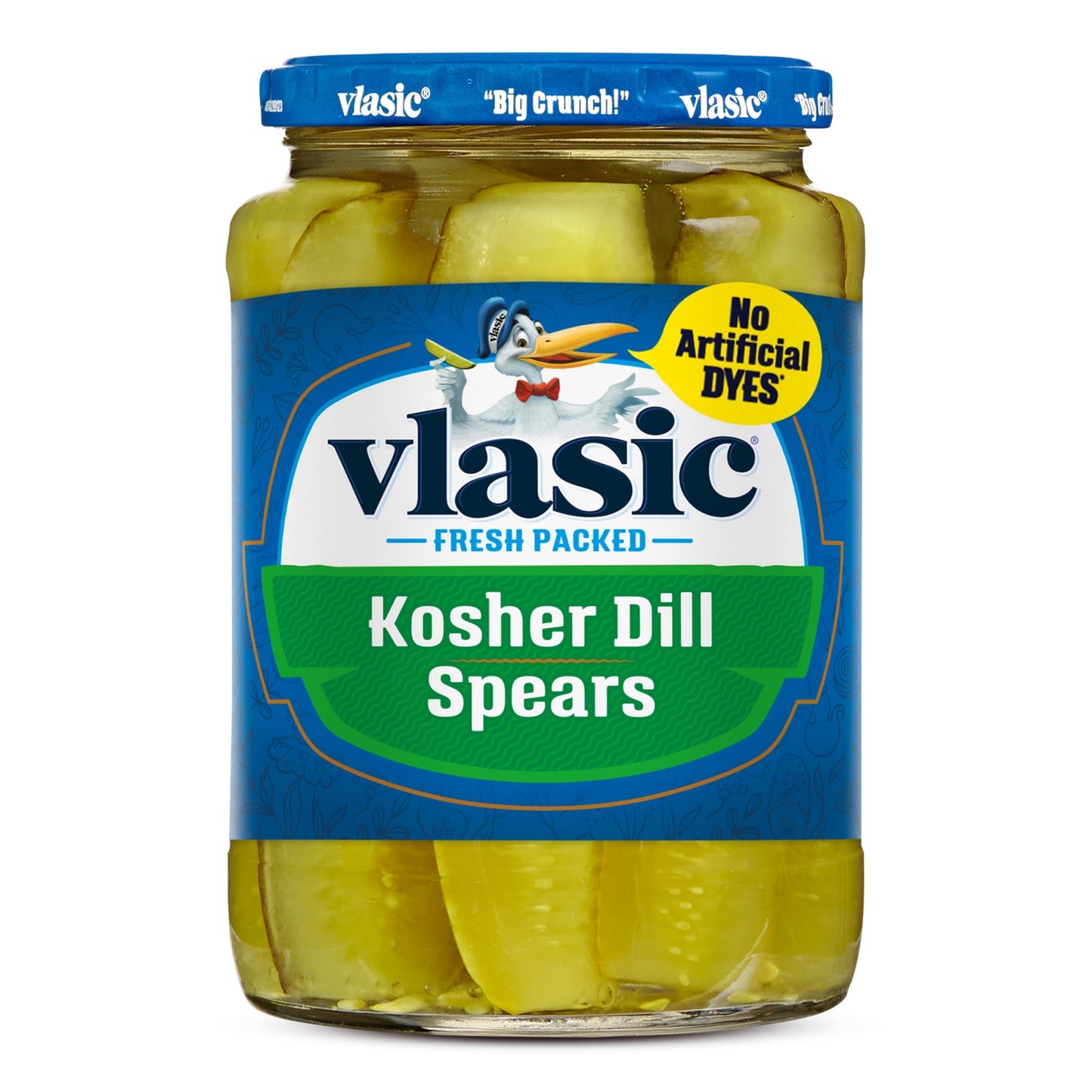 VLASIC - KOSHER DILL SPEARS - 24OZ