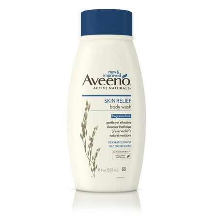 Aveeno Skin Relief Unscented Body Wash for Sensitive Skin - 18 fl oz