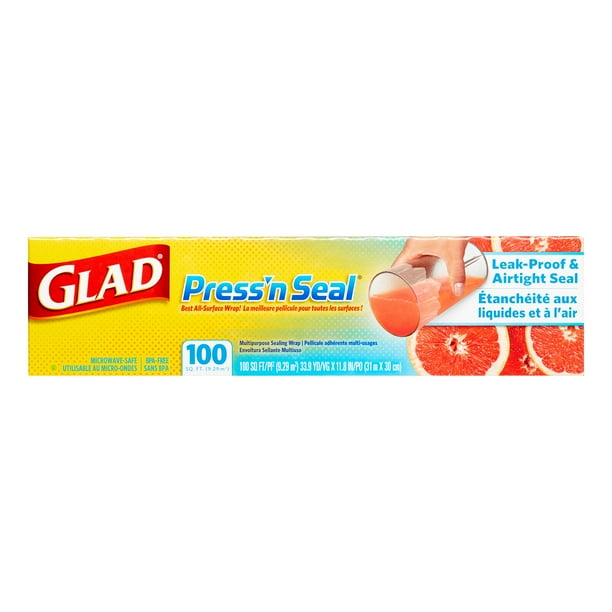 GLAD PRESS'N SEAL 100Ssq ft