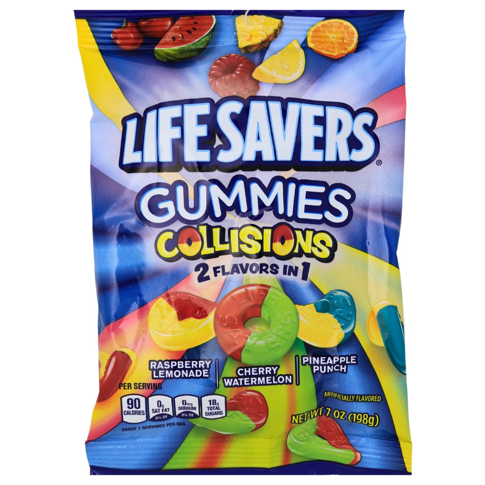 LIFE SAVERS GUMMIES COLLISIONS 7 oz