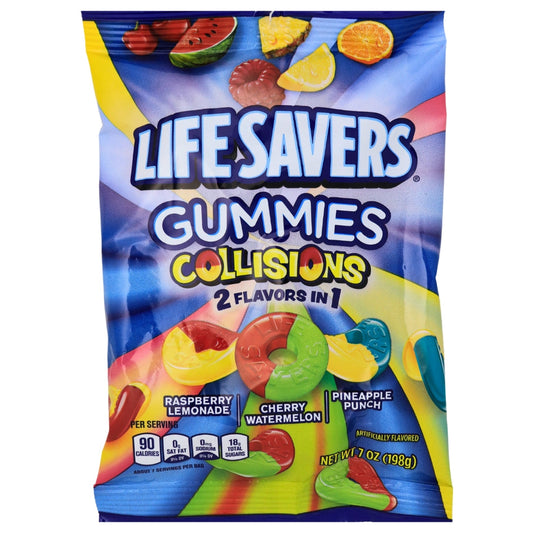 LIFE SAVERS GUMMIES COLLISIONS 7 oz