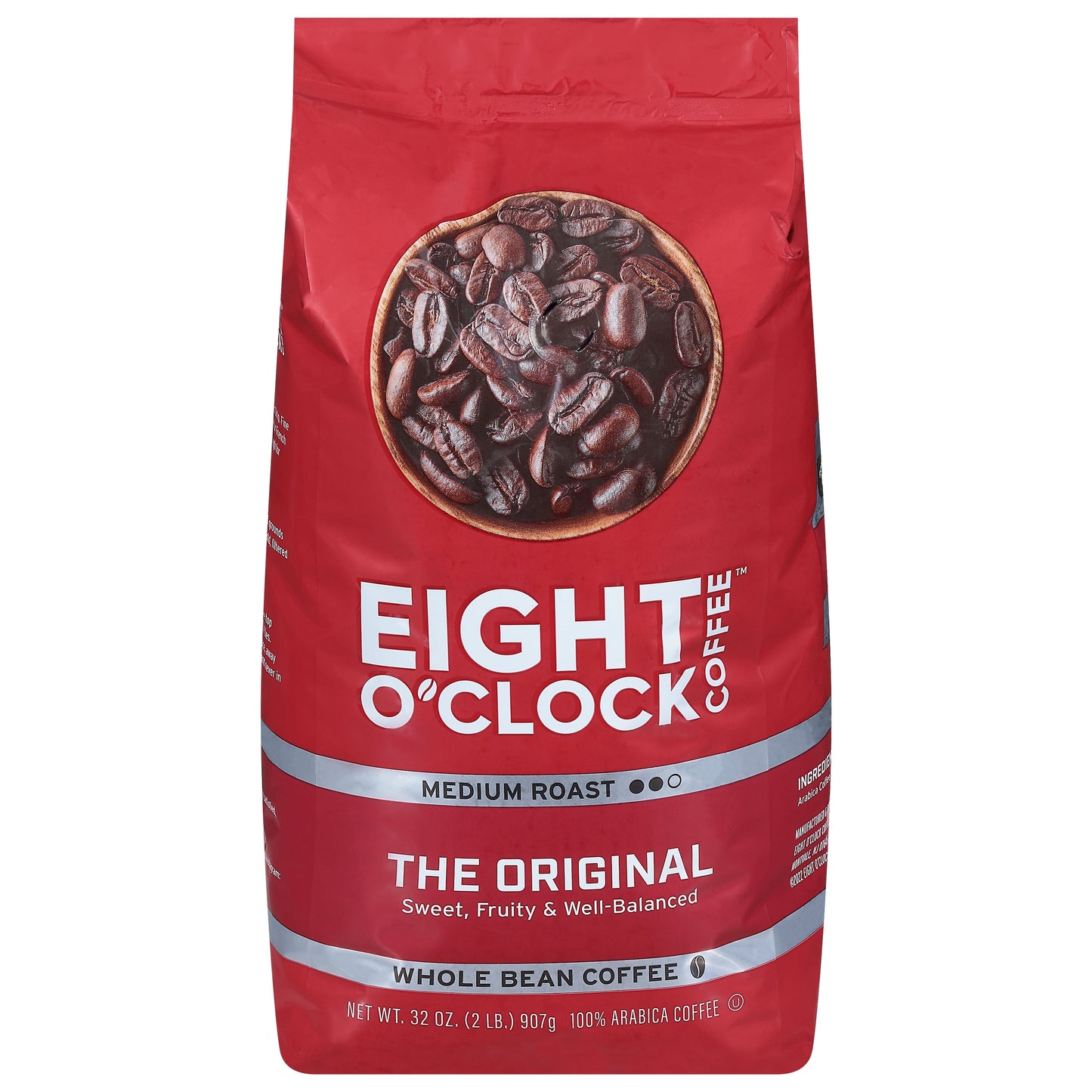 EIGHT O'CLOCK COFFEE WHOLE BEAN