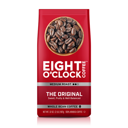 EIGHT O'CLOCK COFFEE - WHOLE BEAN - THE ORIGINAL - 11oz