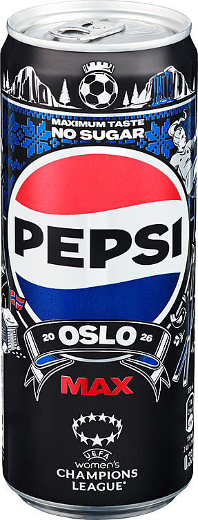 PEPSI MAX - NORWAY - CAN - 330ml