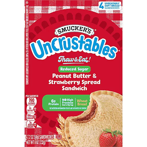 SMUCKERS UNCRUSTABLES - STRAWBERRY