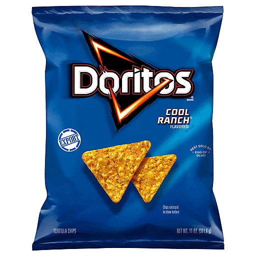 Doritos Cool Ranch Tortilla Flavored Chips 11 oz