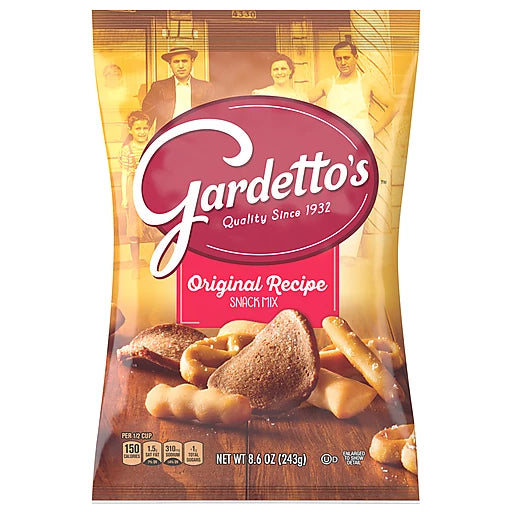 GARDETTO'S - ORIGINAL RECIPE SNACK MIX - 8.6oz