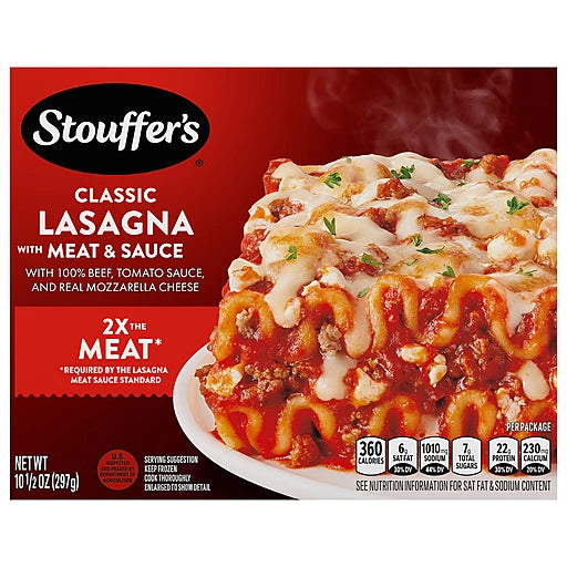 STOUFFERS - LASAGNA SINGLE