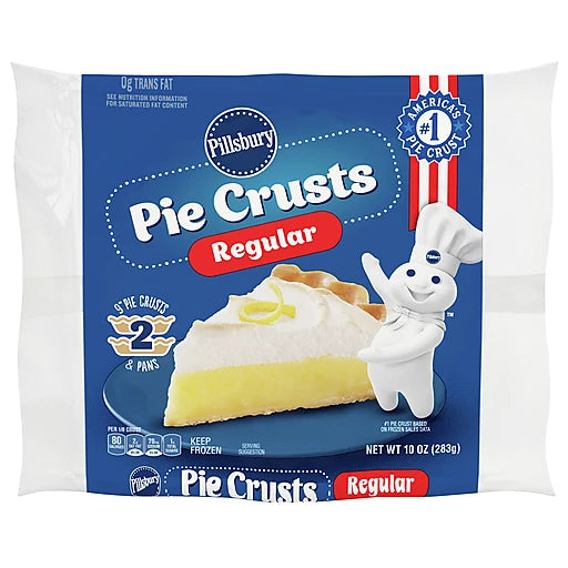 PILSBURY - PIE CRUST - REGULAR - 9 IN - 10OZ