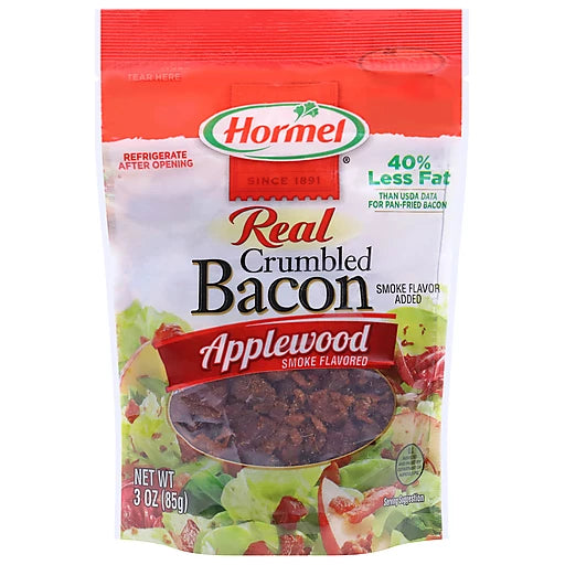 HORMEL - REAL CRUMBLED BACON - APPLEWOOD 3oz