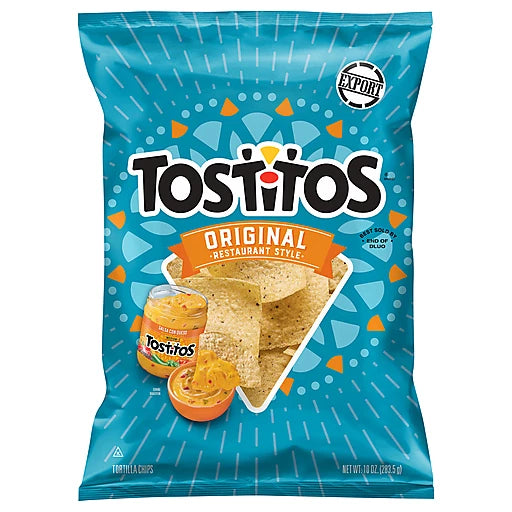 TOSTITOS - ORIGINAL TORTILLA CHIPS 10oz