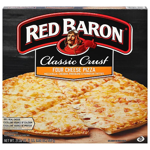 RED BARON - CLASSIC CRUST - FOUR CHEESE PIZZA