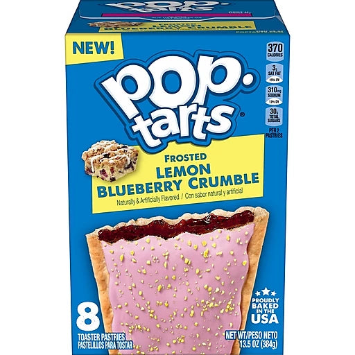 POP TARTS - FROSTED LEMON BLUBERRY CRUMBLE